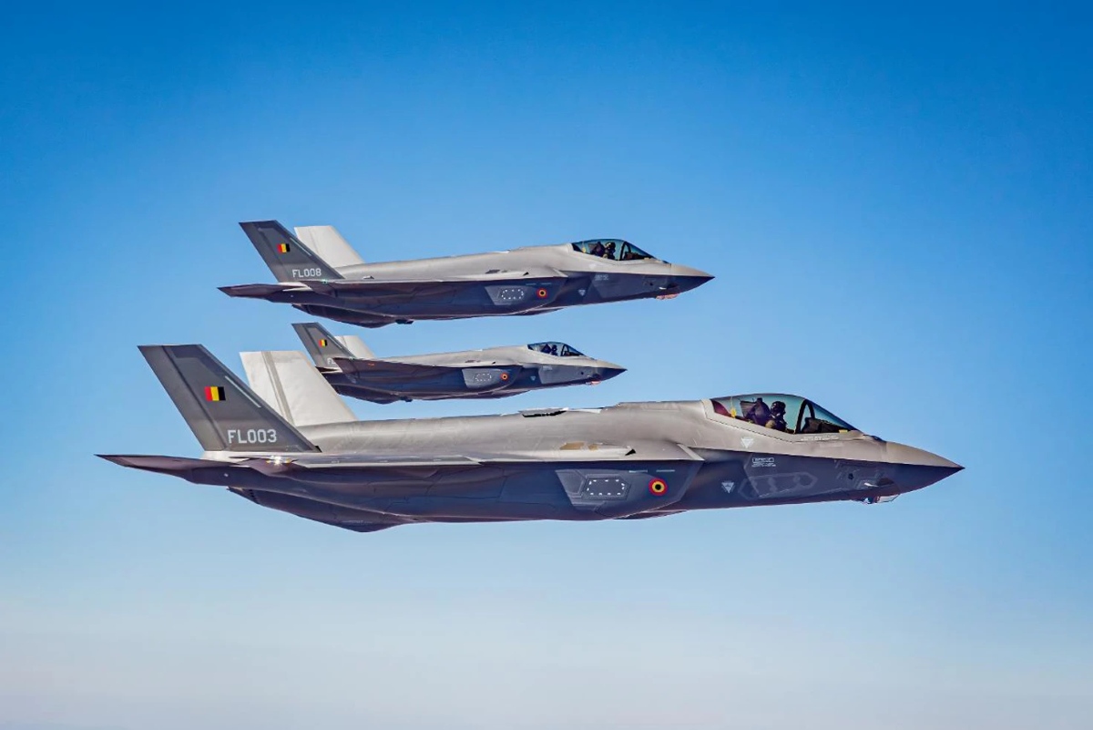 België verwelkomt eerste F-35’s, op eentje na