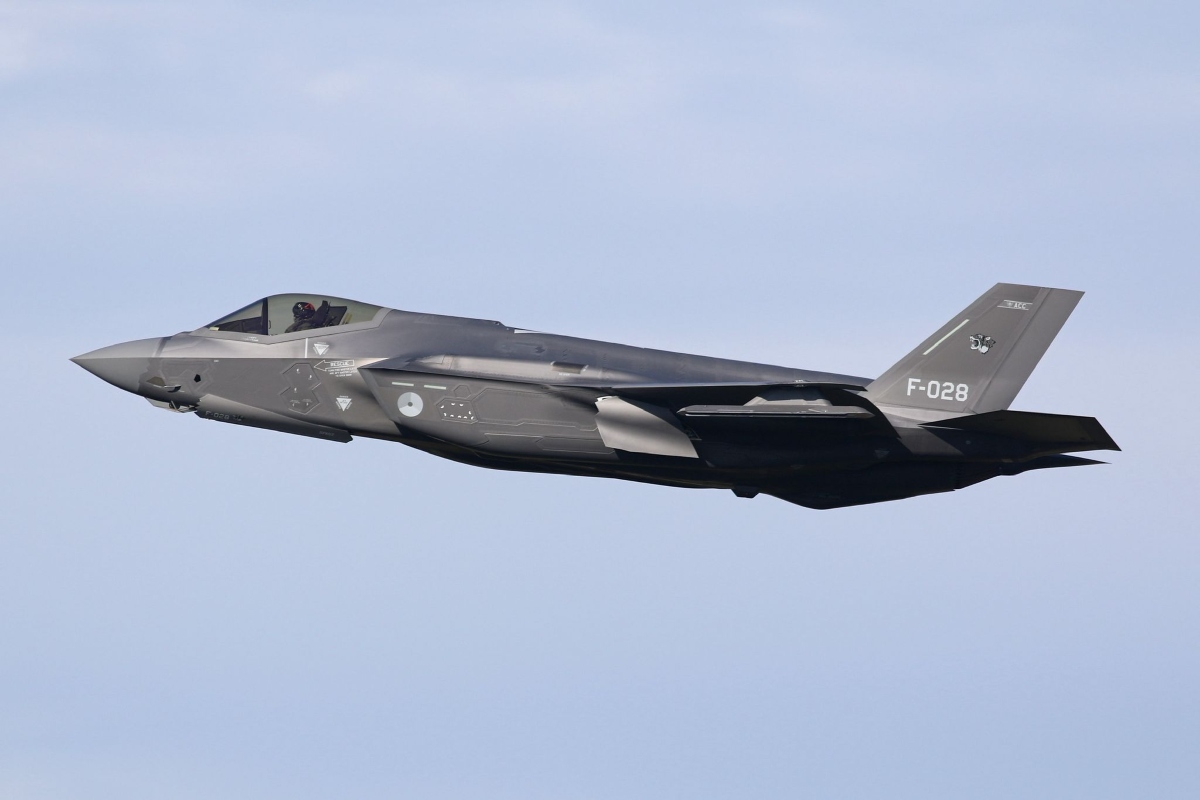 Nederlandse F-35’s vliegen vanaf vliegbasis Eindhoven