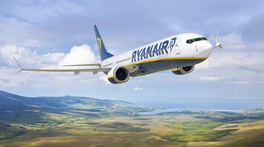 Ryanair verwelkomt nieuwste Boeing-model in vluchtschema